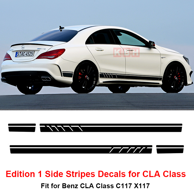 Edition 1 Stripes Decal Sticker Mercedes Benz W117 C117 X117 CLA AMG ...